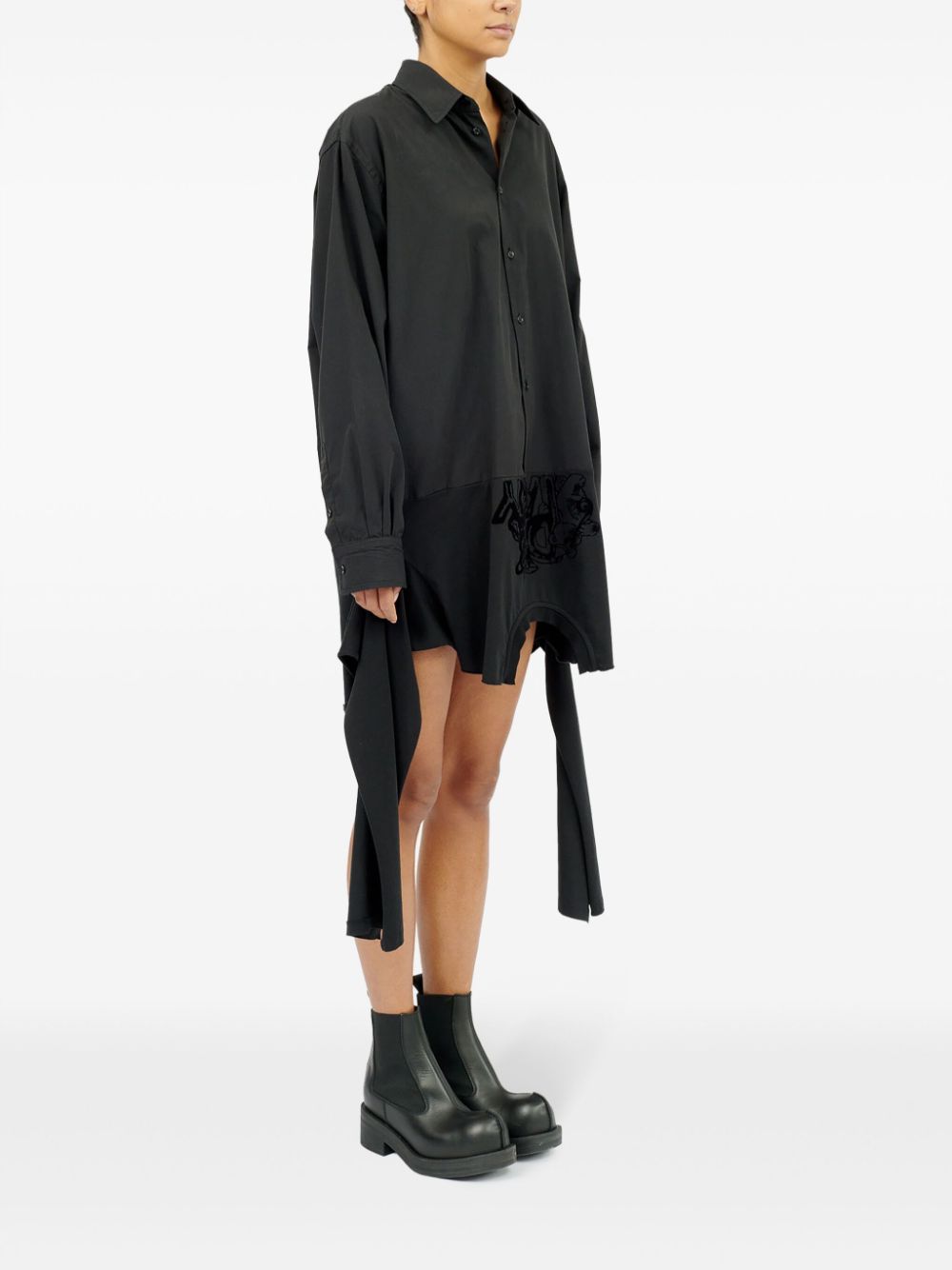 MM6 Maison Margiela cotton poplin shirt dress Women