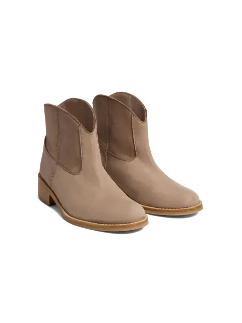 Bonpoint leather ankle boots