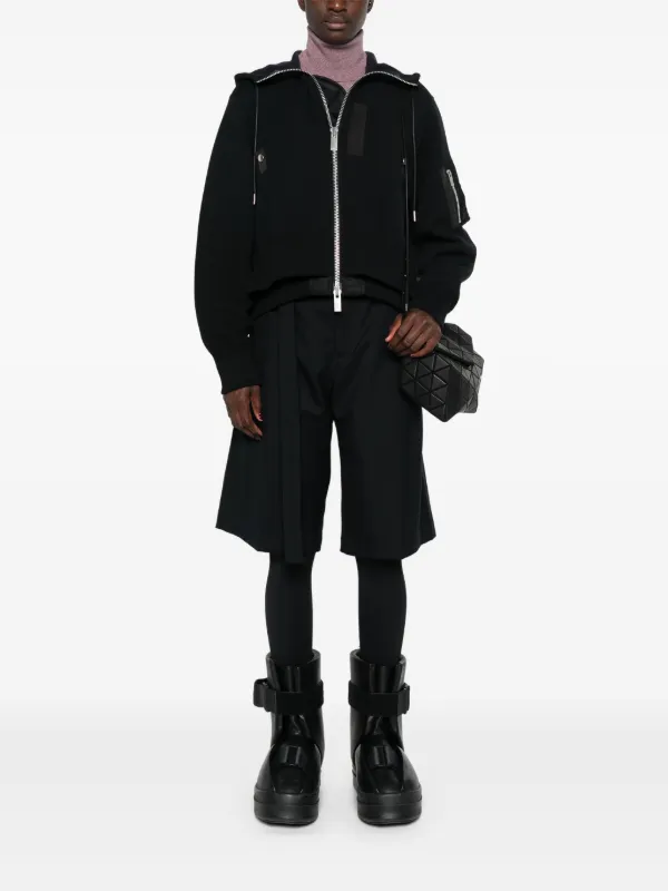 sacai Lace Ruffle Bomber Jacket レース サイズ1 sacai Lace Ruffle Bomber Jacket レース サイズ1