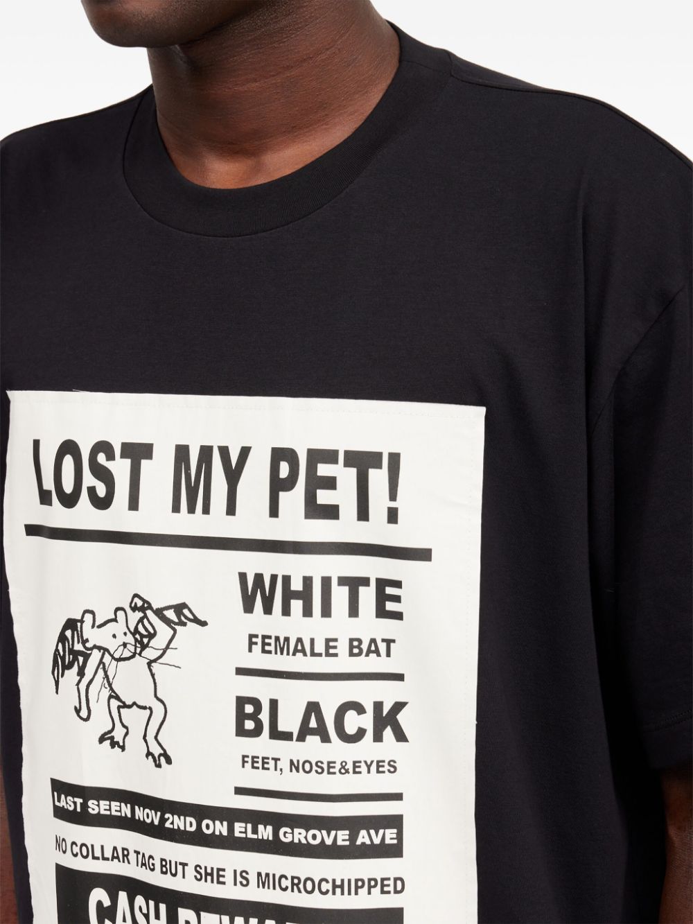 MM6 Maison Margiela Lost My Pet cotton T-shirt Men