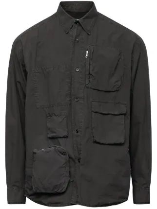 2017AW Maison Margiela シャツ　ジャケット Maison Margiela(メゾン マルジェラ) open shirt jacket 2017AW