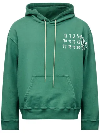 MM6 Maison Margiela ナンバーモチーフ パーカー MM6 Maison Margiela ナンバーモチーフ パーカー | ブラック