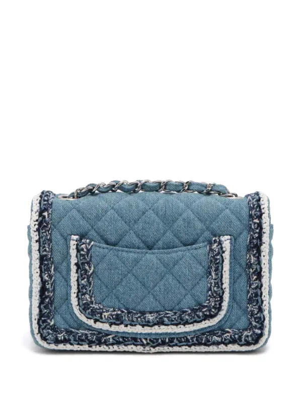 CHANEL Pre-Owned 2018 デニム ショルダーバッグ | ブルー | FARFETCH JP