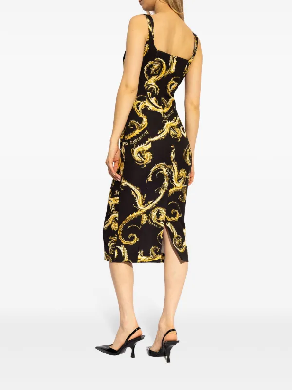 Versace Jeans Couture Strap Dress | Black | FARFETCH