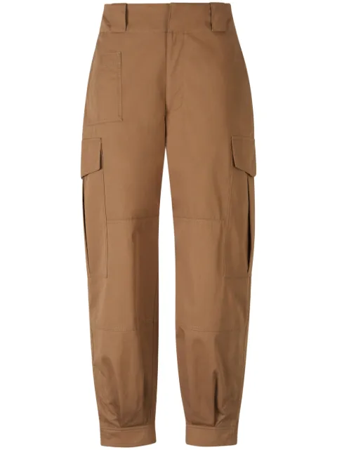 Alexander McQueen cotton cargo trousers