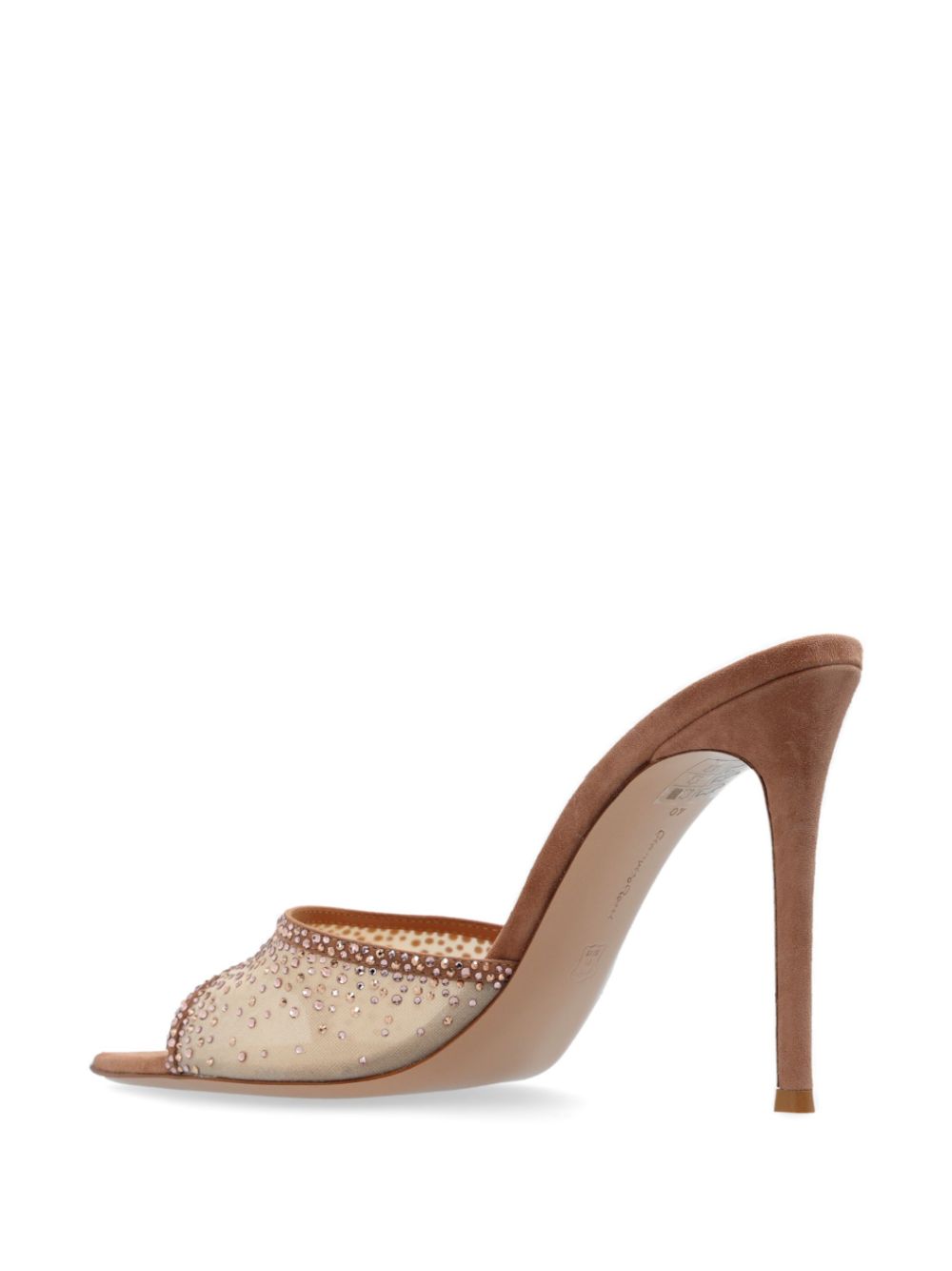 Gianvito Rossi Rania 100mm leather sandals Pink