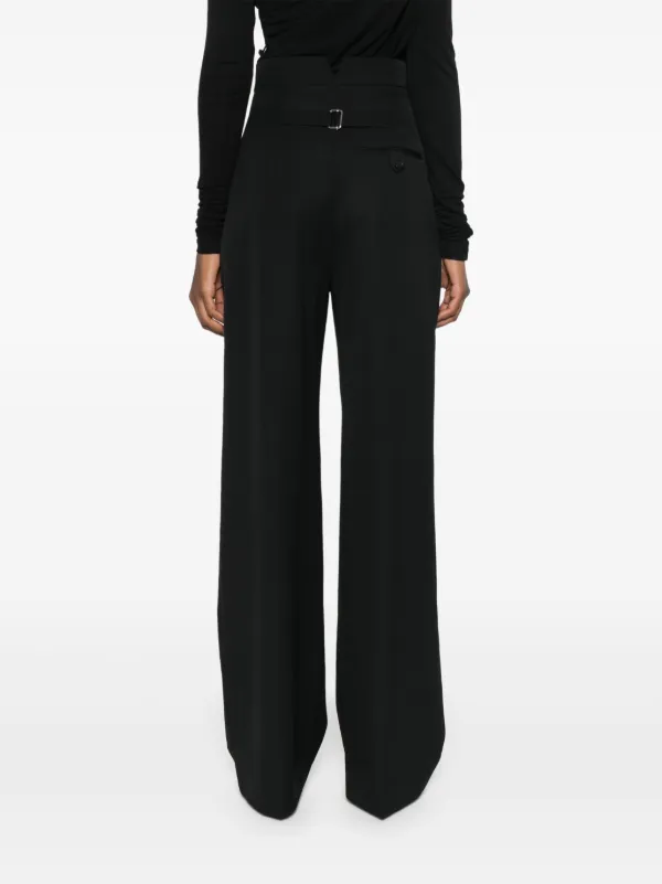 Alexander McQueen Wool Trousers | Black | FARFETCH CA