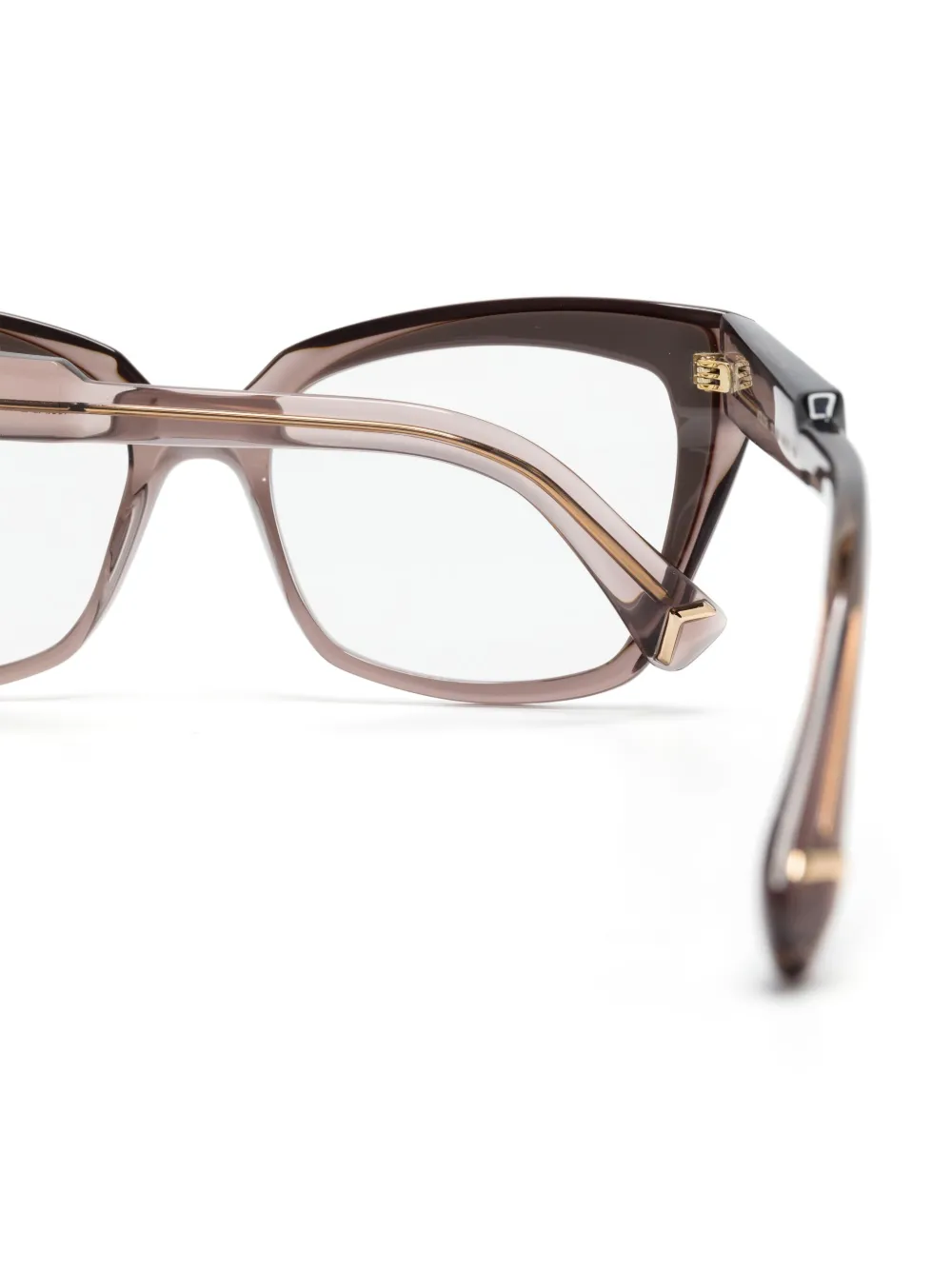 Cazal Mod 5008 bril met vlinder montuur Paars