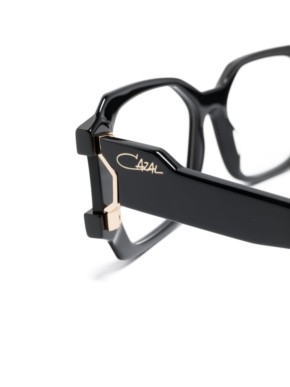 Shop Cazal Mod 5006 Rectangle-frame Glasses In Schwarz