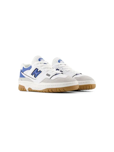 New Balance Kids 550 leather sneakers