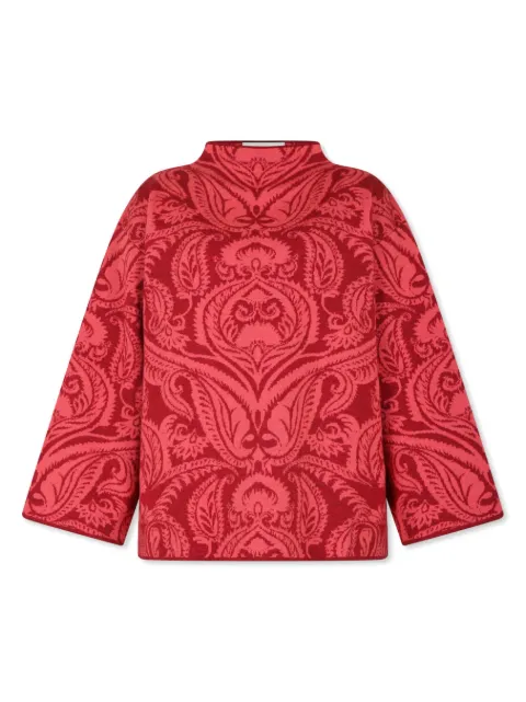 ETRO KIDS jacquard mock-neck sweater