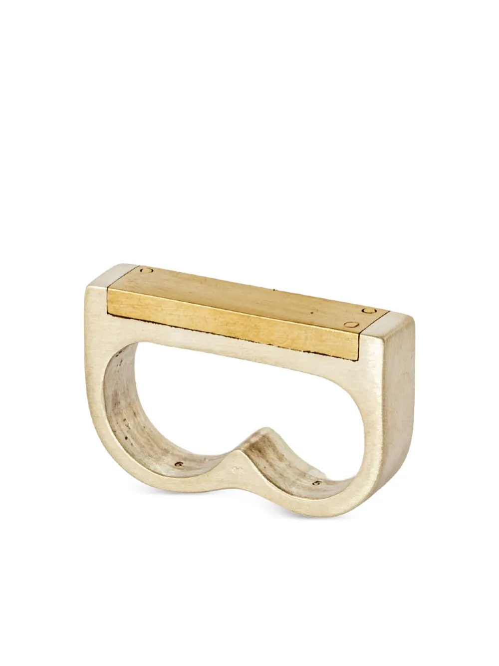 PARTS OF FOUR PLATE DOUBLE RING 