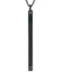 Parts of Four Plate necklace - Black