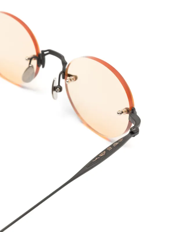 Oval rimless sunglasses on sale