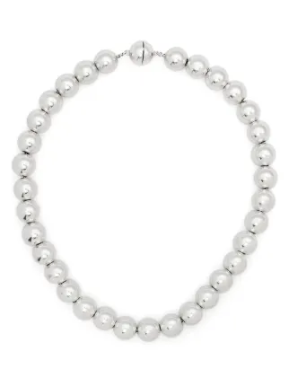 人気満点 Necklace Sphere Sander Jil | FARFETCH | Silver アクセサリー