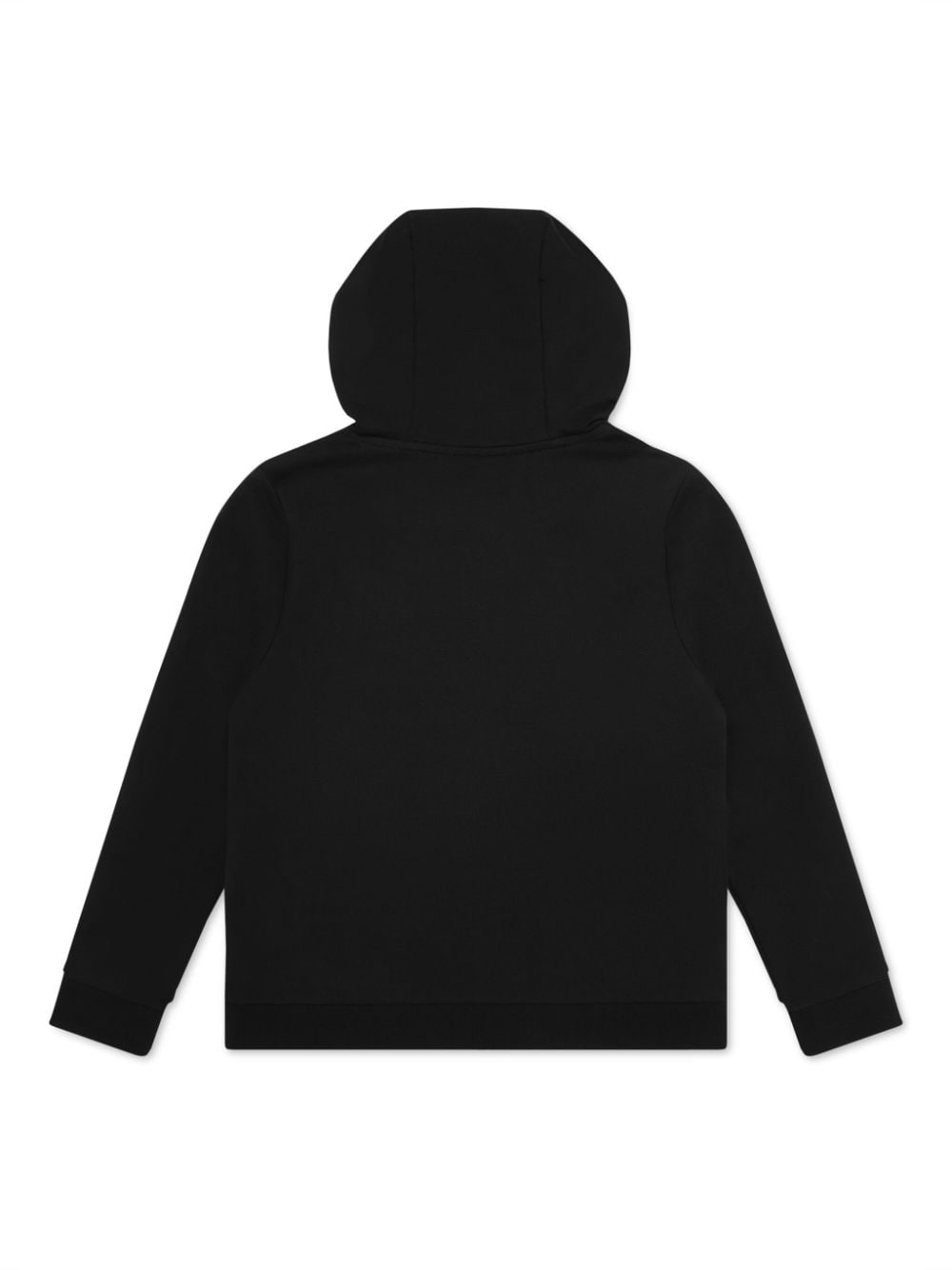 Philipp Plein Junior Hoodie met logopatch - Zwart