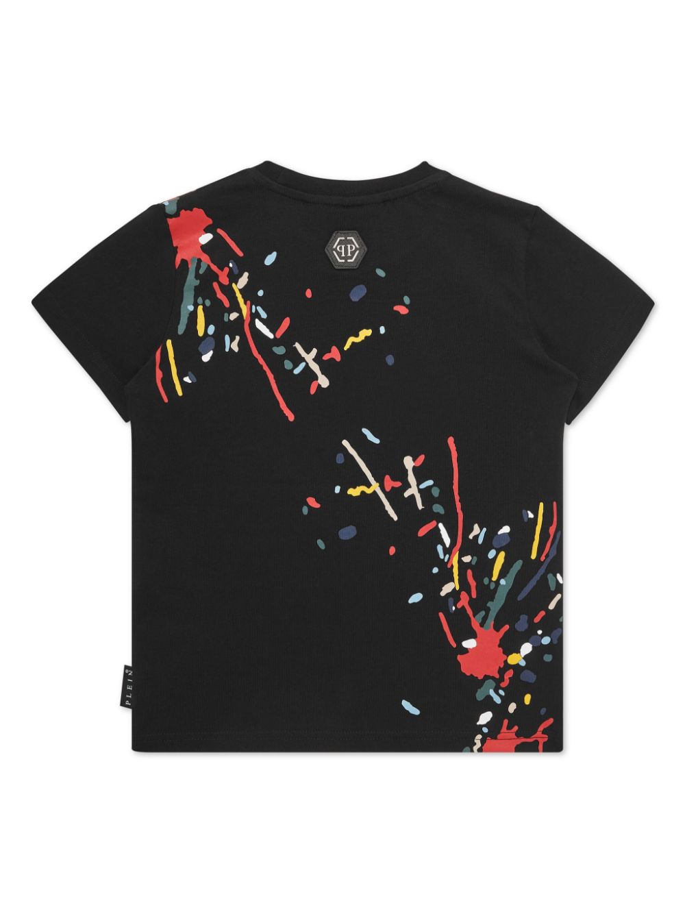 Philipp Plein Junior logo-print T-shirt - Black