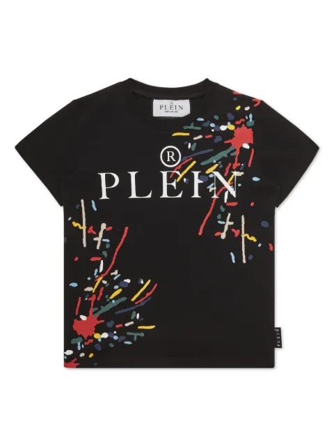 Philipp Plein Junior تيشيرت بطبعة شعار الماركة