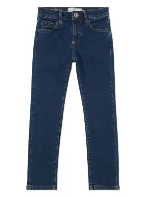 キッズ　FENDIデニム Fendi Kids FF logo-embroidered Jeans | Blue | FARFETCH ID