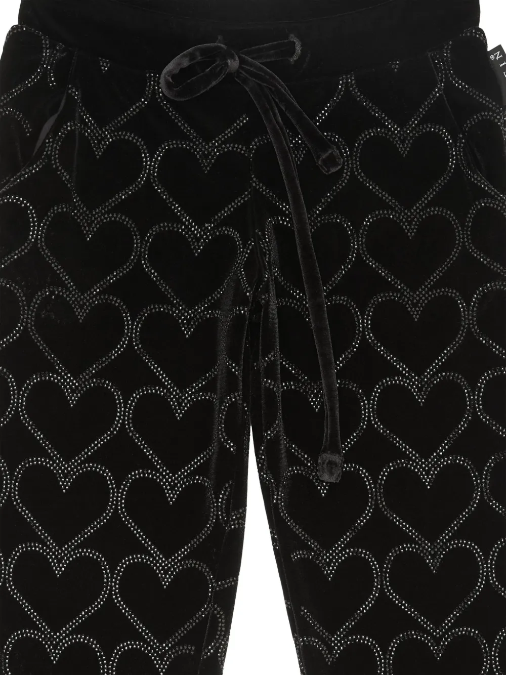 Philipp Plein Junior Trainingsbroek met studs Zwart