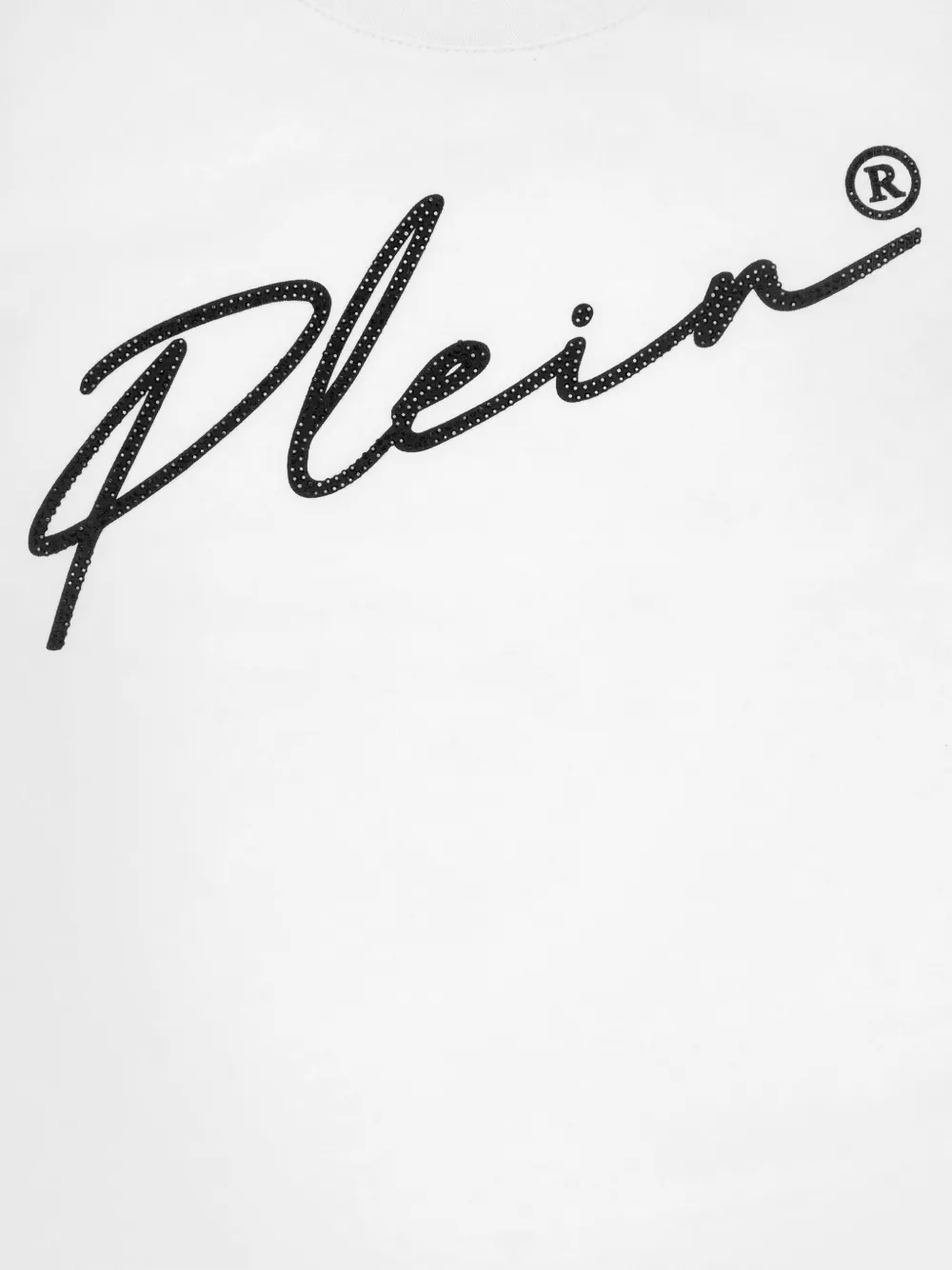 Philipp Plein Junior T-shirt met logoprint Wit