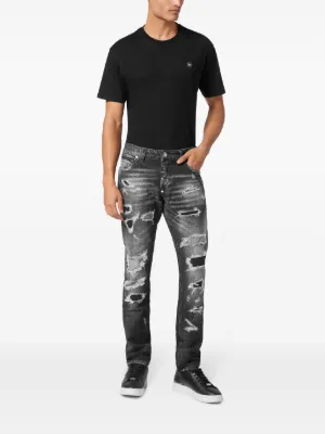 Philipp Plein スキニージーンズ Philipp Plein スキニージーンズ | ブラック | FARFETCH JP