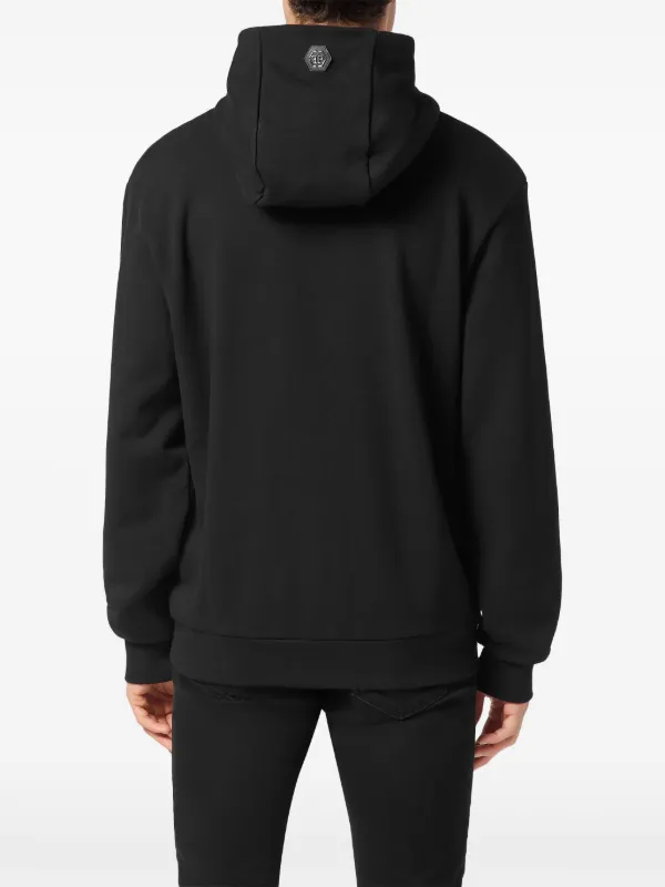 Philipp Plein スカルプリント パーカー | ブラック | FARFETCH JP