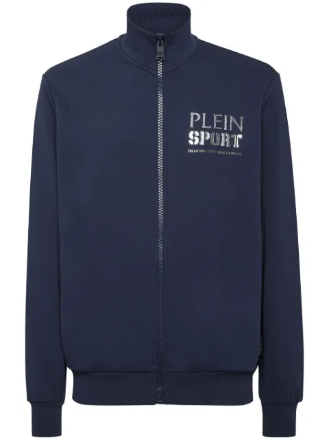 Plein Sport Tiger zipped sweatshirt