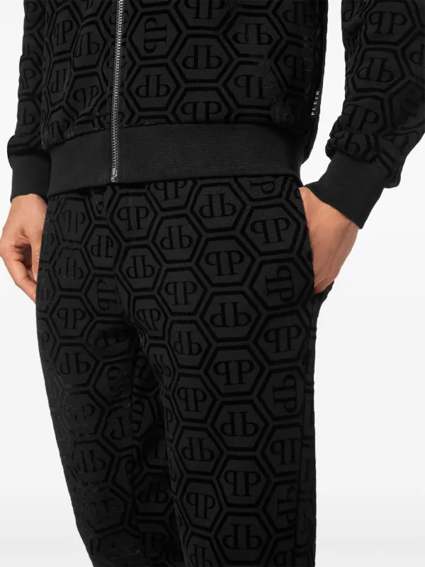 Philipp Plein PP Hexagon Tracksuit | Black | FARFETCH