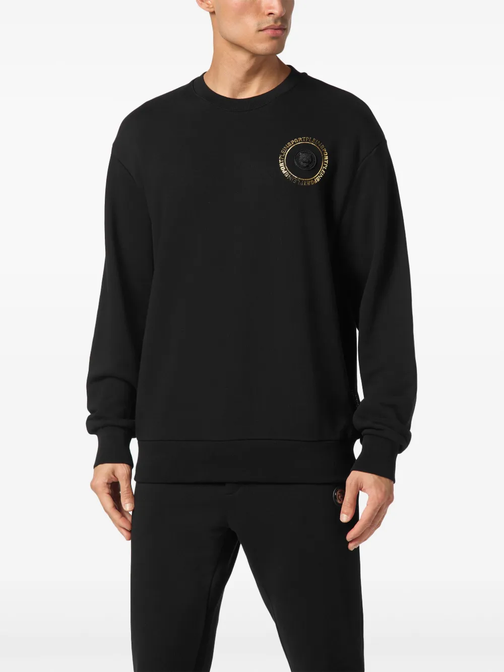 Plein Sport Tiger sweater Zwart