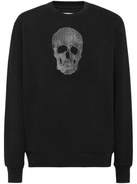 Philipp Plein rhinestone-embellished Skull sweatshirt Men