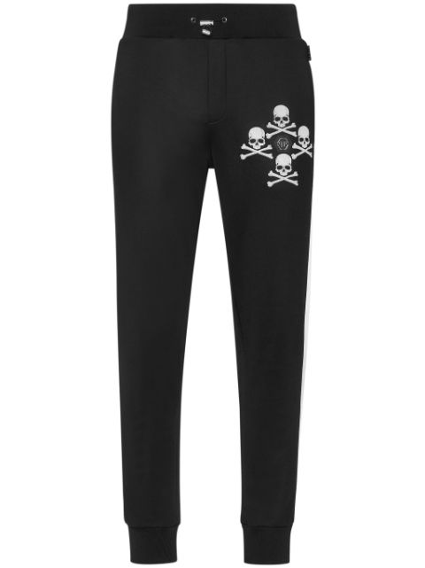 Philipp Plein Skull & Bones track pants Men