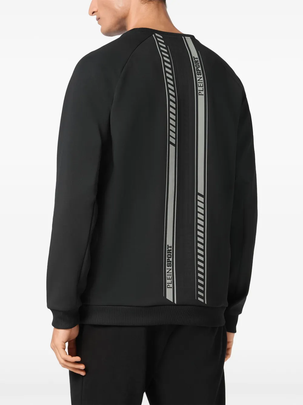 Plein Sport Racing sweater Zwart
