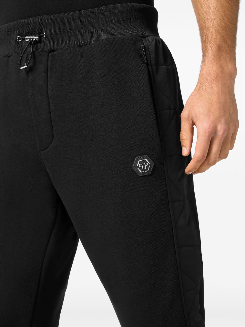 Philipp Plein logo-patch joggers Men