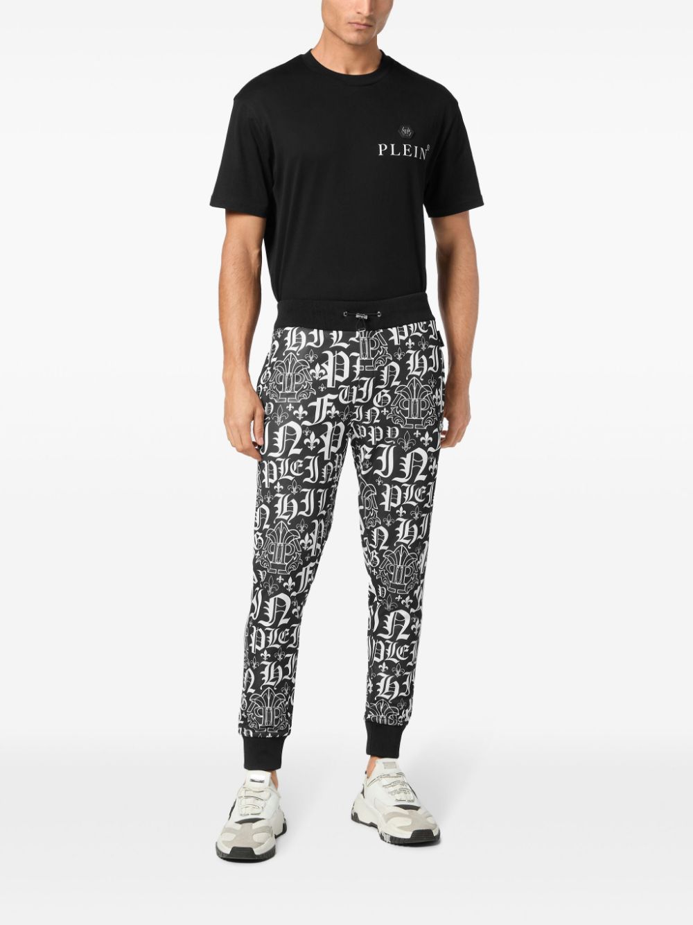 Philipp Plein Trainingsbroek met print Zwart