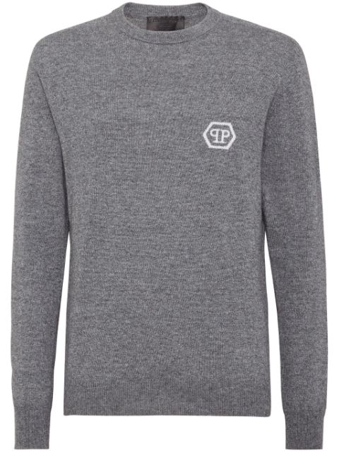 Philipp Plein round-neck longsleeved sweater Men