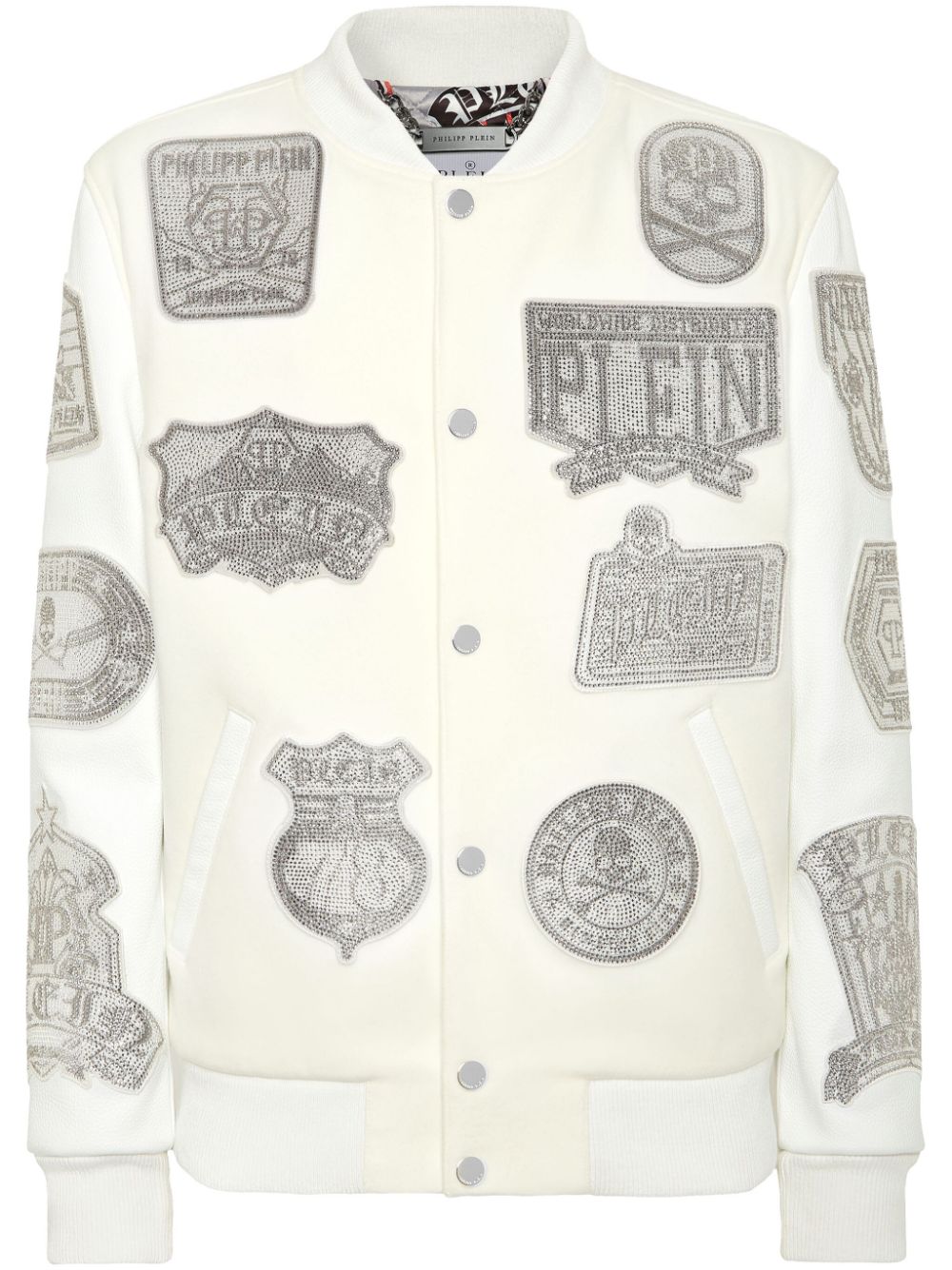 Philipp plein white jacket hotsell