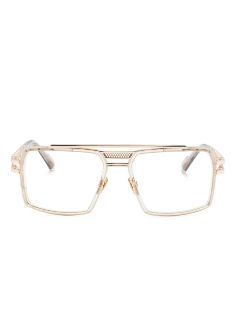 Cazal 6033 pilot-frame glasses