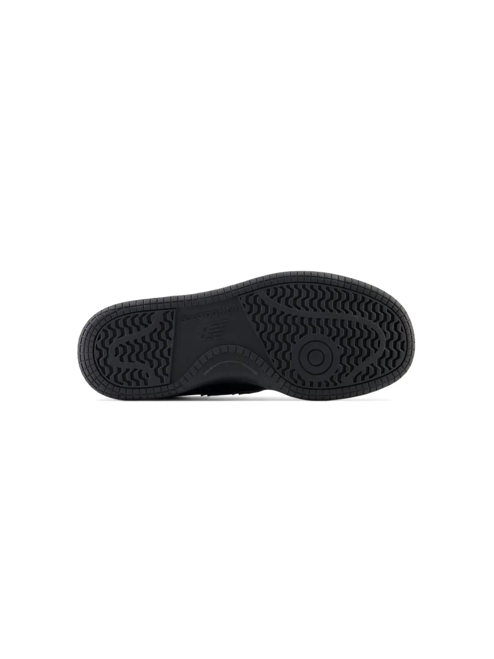 New Balance Kids lace-up embossed-logo trainers Black