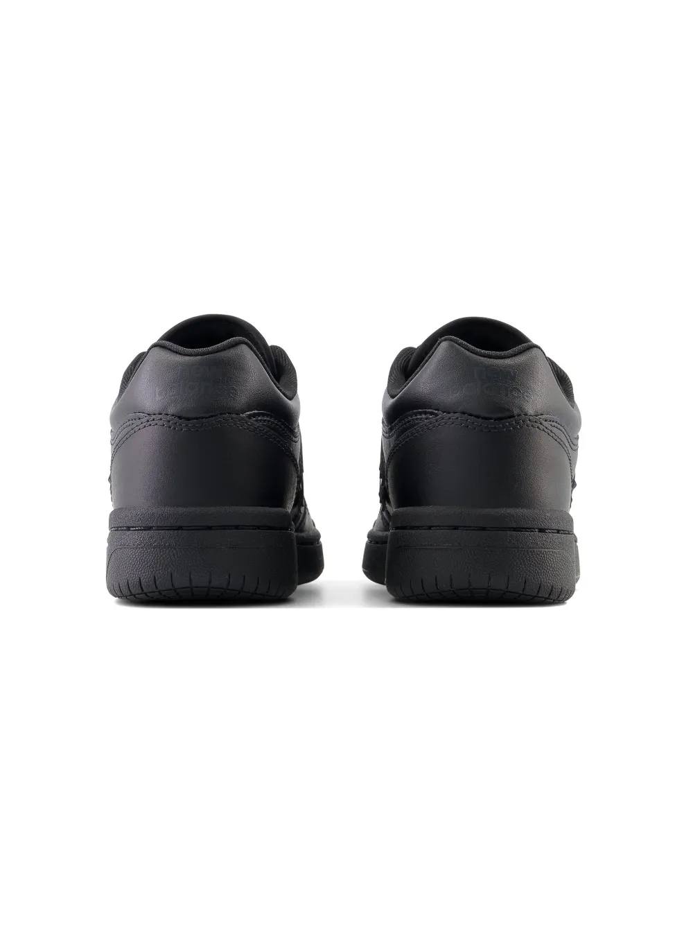 New Balance Kids lace-up embossed-logo trainers Black