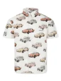 Dolce & Gabbana Kids car-print short-sleeve shirt - Neutrals