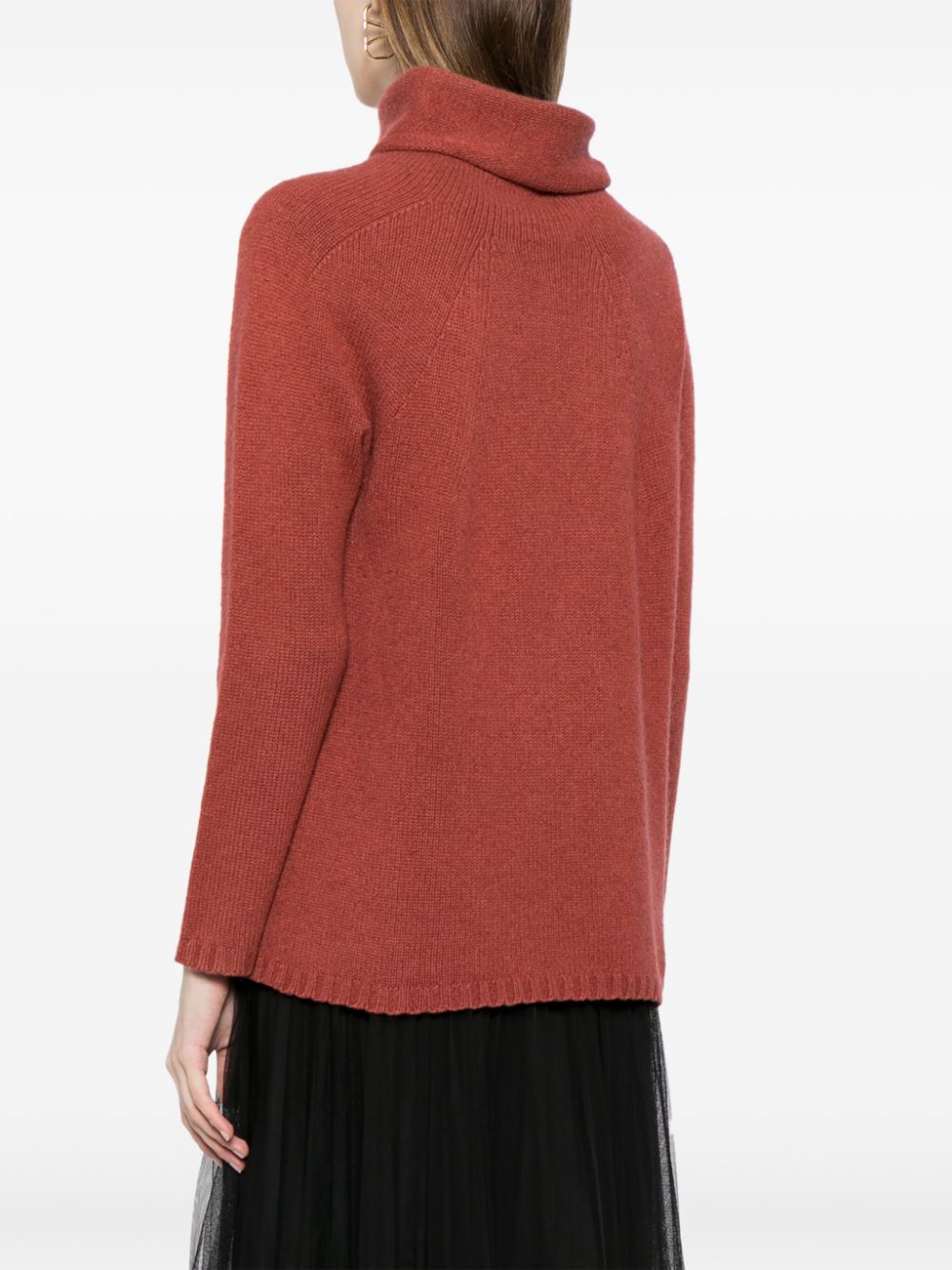 CHANEL 2000 roll-neck cashmere jumper Women