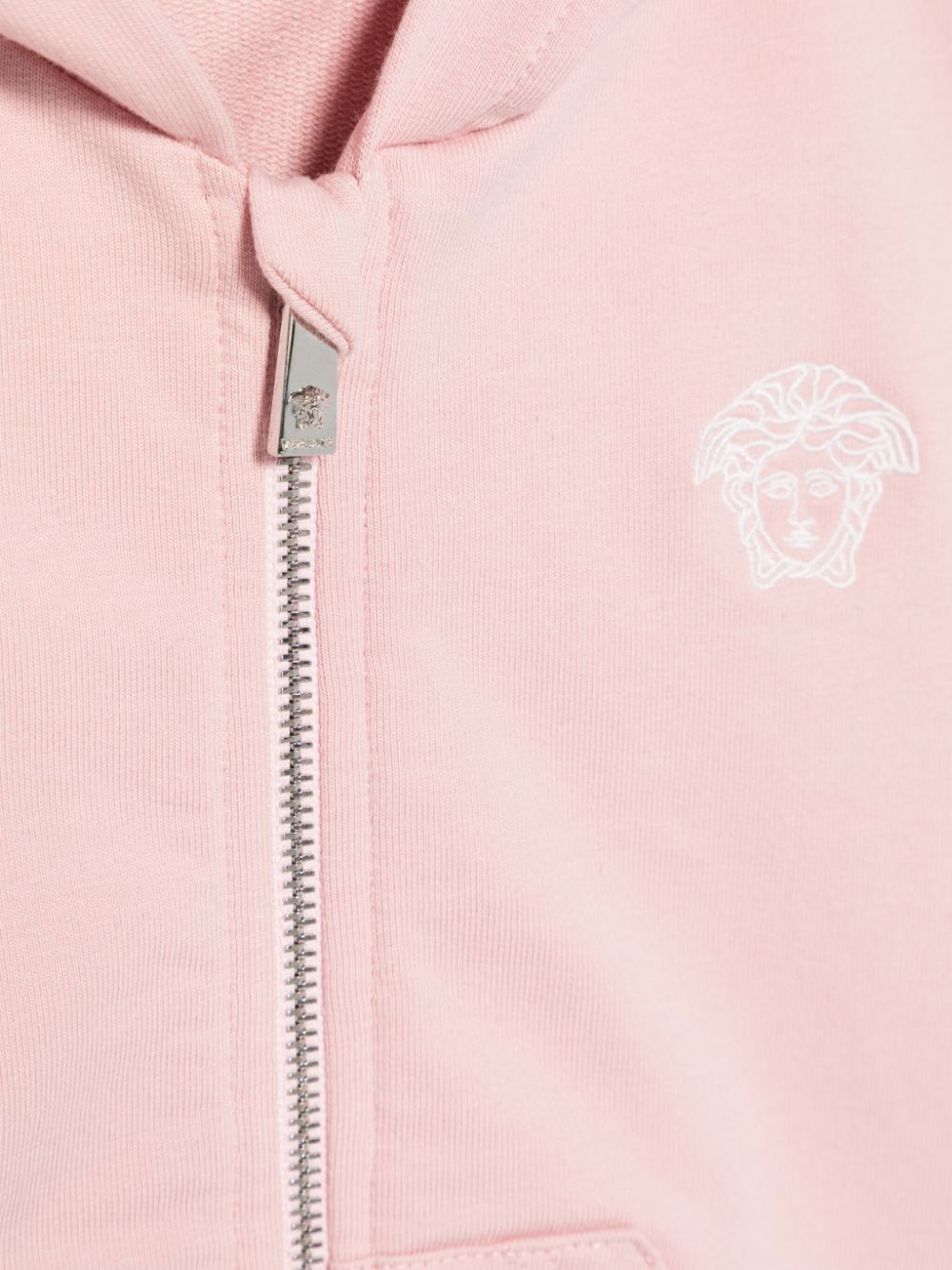 VERSACE GRECA ZIPPED HOODIE 