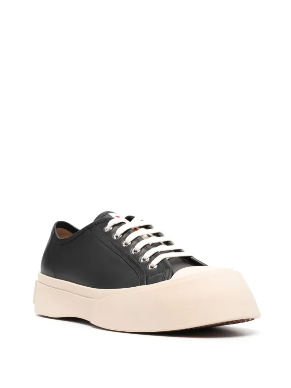 Marni Pablo Leather Sneakers | Black | FARFETCH