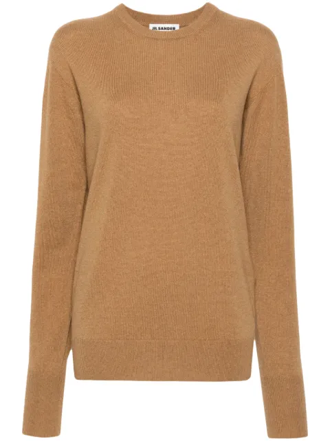 Jil Sander crew-neck cashmere jumper