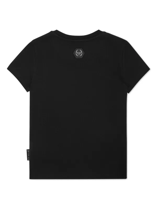 Philipp Plein Junior テディベア Tシャツ | ブラック | FARFETCH JP
