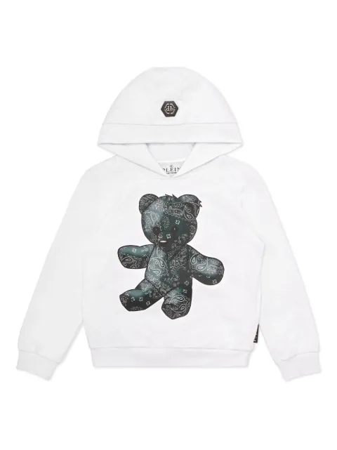Philipp Plein Junior Teddy Bear hoodie