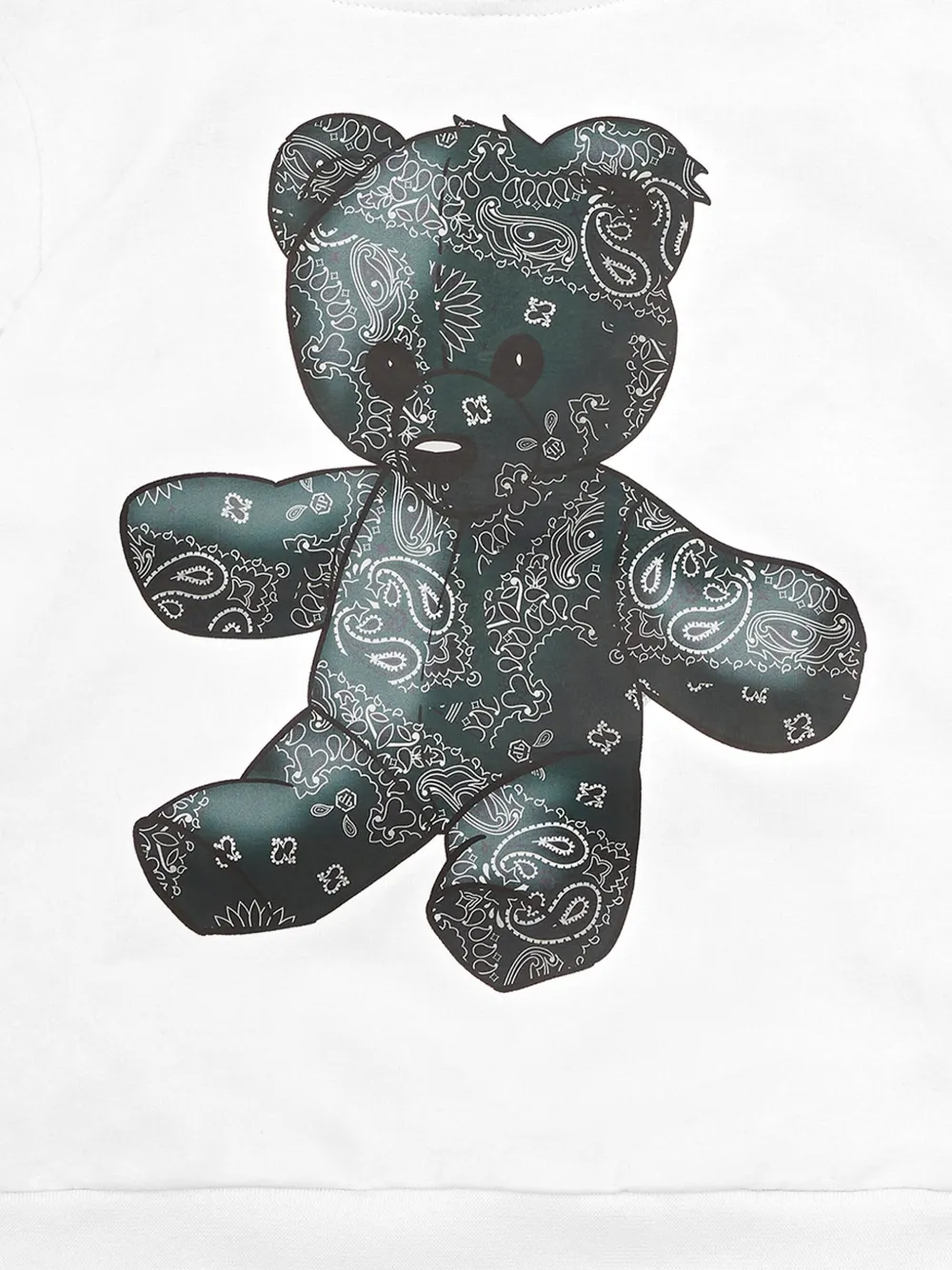 Philipp Plein Junior Hoodie met teddybeerprint Wit