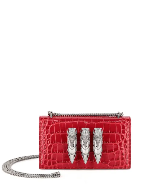 Philipp Plein crocodile-embossed shoulder bag 