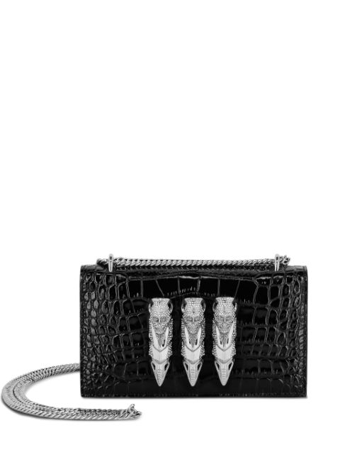 Philipp Plein crocodile-embossed shoulder bag Women